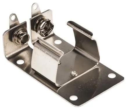 Keystone Batteriehalter zur Einrastmontage Lötanschluss für 1 x 9 V PP3 Batterien