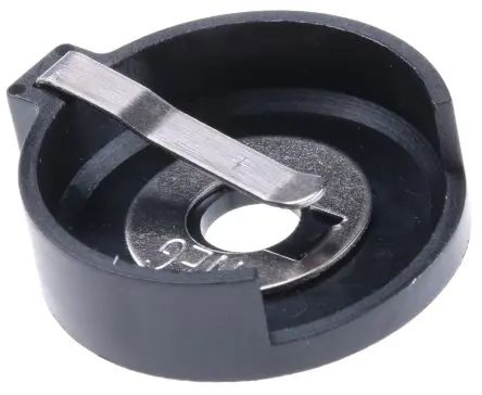 Keystone Batteriehalter zur Leiterplattenmontage Oberer Federarm für 2 x CR2450 Batterien