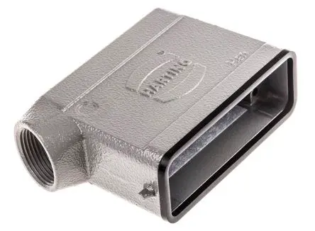Produktfoto 1 von HARTING Han A Kappe für robusten Stromversorgungsstecker Einhebel 1 16A Haube, IP65