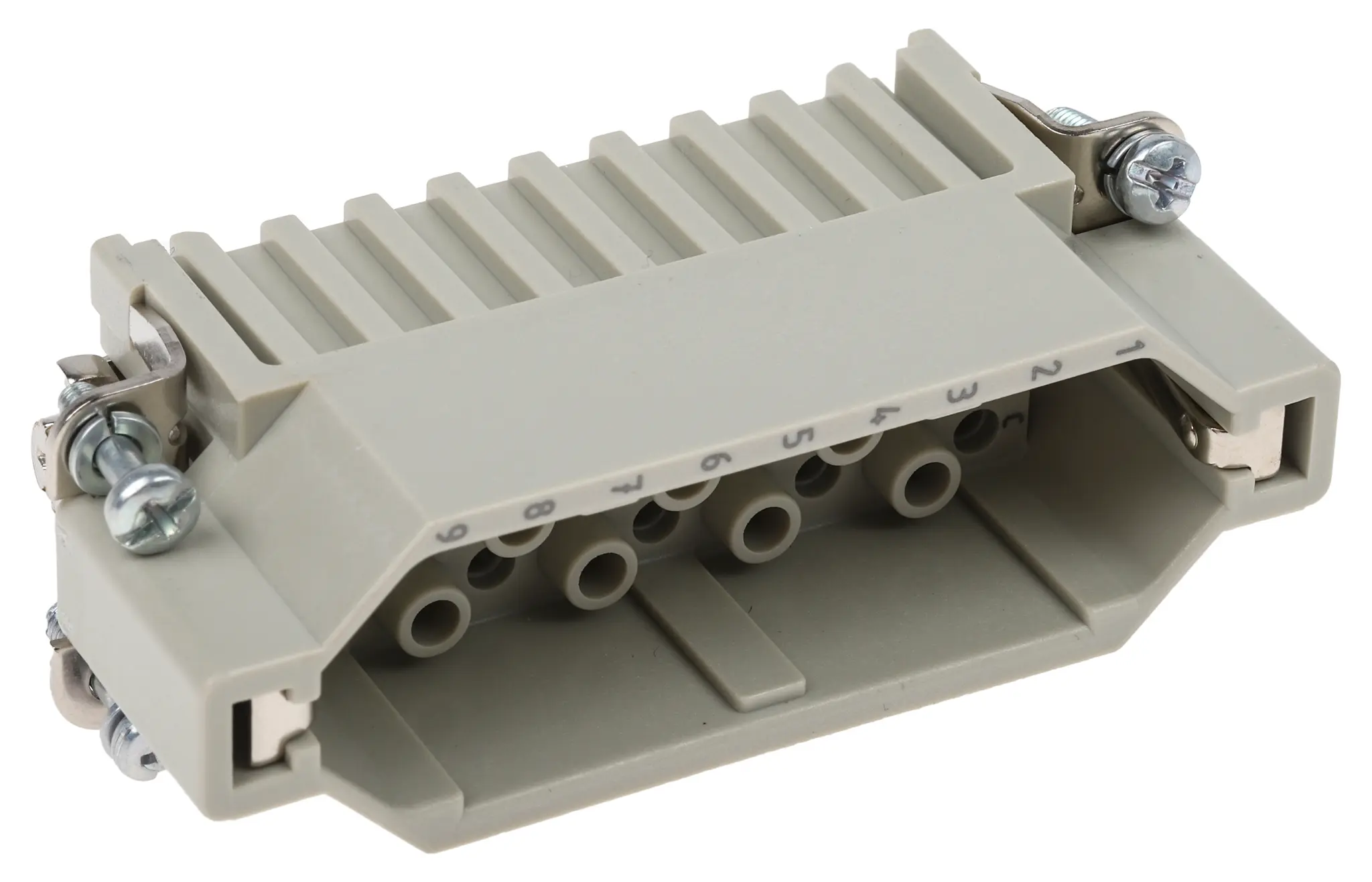 Produktfoto 1 von HARTING Han D Industrie-Steckverbinder Kontakteinsatz, 25-polig 10A Stecker, für Stromversorgungssteckverbinder in