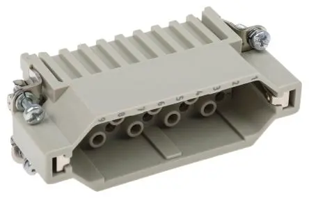 Produktfoto 1 von HARTING Han D Industrie-Steckverbinder Kontakteinsatz Stecker, 25-polig 10A, Kabel, Steckverbindereinsatz für