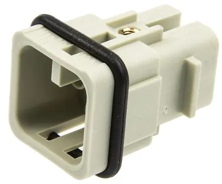 Produktfoto 1 von HARTING Han D Industrie-Steckverbinder Kontakteinsatz Stecker, 8-polig 10A, Kabel, Steckverbindereinsatz