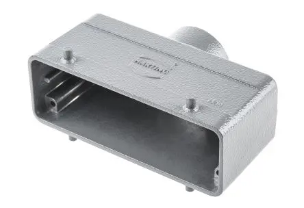 Produktfoto 1 von HARTING Han B Kappe für robusten Stromversorgungsstecker 2 Hebel 2, Anschlusshaube 24B Steckverbinderkappe, IP65