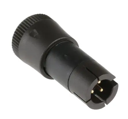 binder 719 8 mm Subminiature Rundsteckverbinder Stecker 3-polig Stecker 3A Kabel IP40