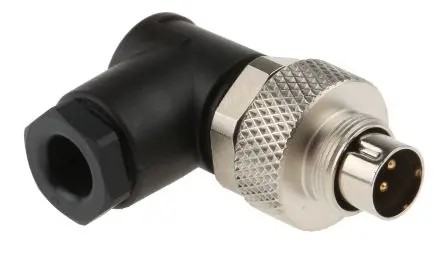 Produktfoto 1 von binder 712 11.5 mm M9 Rundsteckverbinder Stecker 5-polig Stecker 3A Kabel IP67