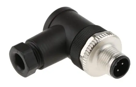 Produktfoto 1 von binder 713 20.5 M12 Rundsteckverbinder Stecker 4-polig Stecker 4A Kabel IP67