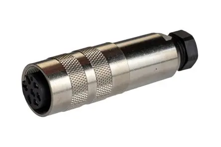 Produktfoto 1 von binder 423 18 mm M16 Rundsteckverbinder Stecker 7-polig Buchse 5A Kabel IP67