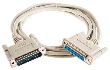 Produktfoto 1 von Roline SUB-D Serielles Kabel / D-Sub, 25-polig Stecker / DB25-Stecker Buchse, 6 m Polyvinylchlorid, Grau, UL