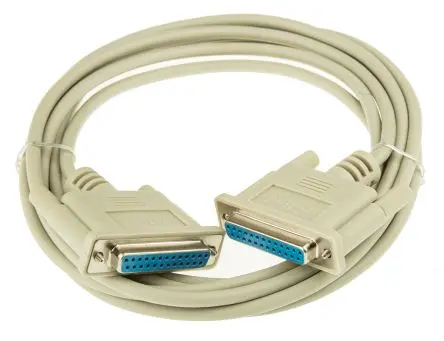 Produktfoto 1 von Roline SUB-D Serielles Kabel / D-Sub, 25-polig Buchse / DB25-Stecker Stecker, 3 m Polyvinylchlorid, Grau, UL
