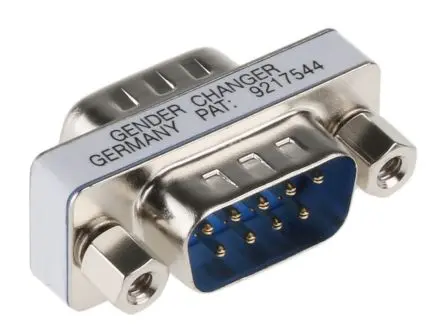 Produktfoto 1 von Roline Sub-D Adapter 9-Wege D-Sub Stecker Stecker D-Sub 9-polig Stecker Stecker
