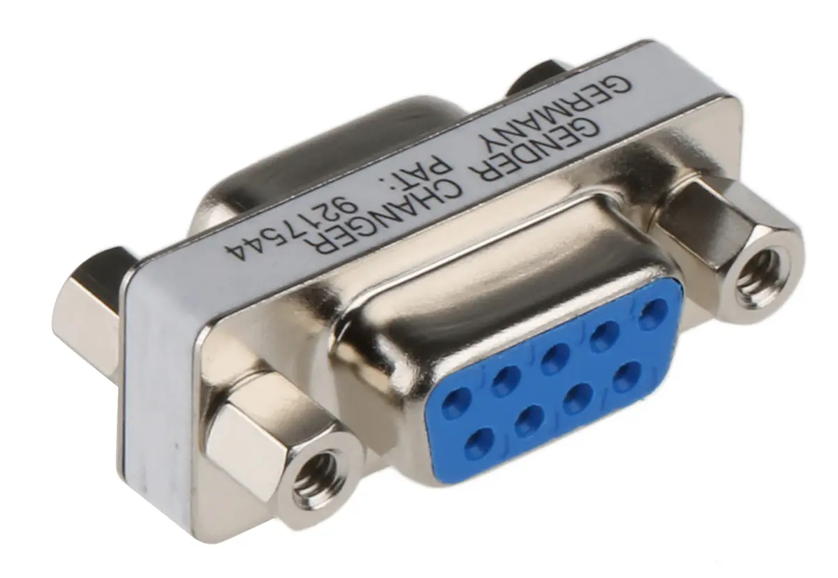 Produktfoto 1 von Roline Sub-D Adapter 9-Wege D-Sub Buchse Buchse D-Sub 9-polig Buchse Buchse