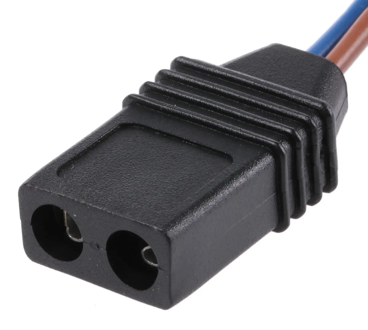 ebm-papst Konfektioniertes Netzkabel für AC-Kompaktlüfter mit Stift 2,8/3,0 x 0,5 mm, Maße 0.5 mm, L. 1500 mm