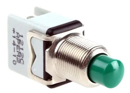 Produktfoto 1 von APEM 1200 Druckschalter Tastend Panel Ø 12.2 mm, SPST / 2A 24 V dc 250 V ac