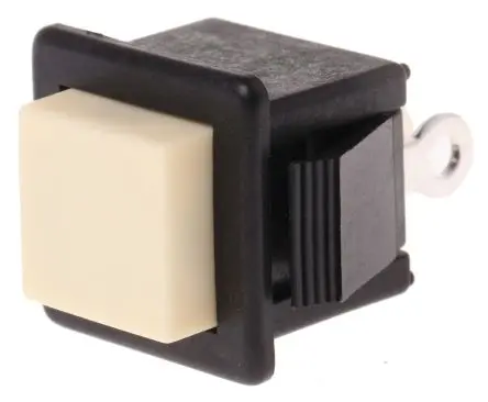 Produktfoto 1 von APEM 1400N Druckschalter Tastend Panel Ø 14.3 x 16.5 mm, 1-poliger Umschalter / 2A 12 V dc