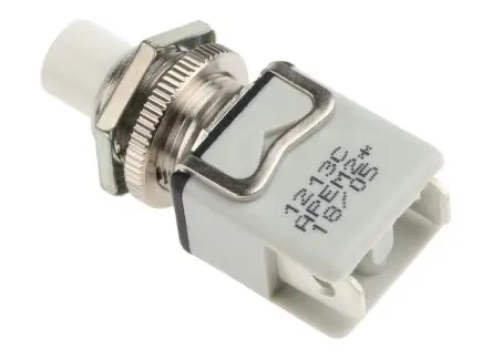 Produktfoto 1 von APEM 1200 Druckschalter Tastend Panel Ø 12.2 mm, SPST / 4A 24 V dc 250 V ac