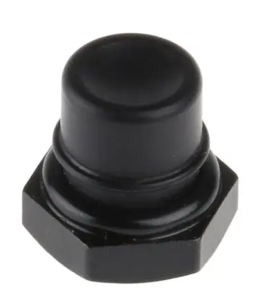 Produktfoto 1 von APEM Schwarz Drucktastenmanschette Typ Manschette für Druckschalter Serien 18000, 9000, 13000
