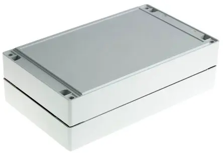 OKW Robust-Box; Gehäuse; ABS; Grau IP66 Breite 120 mm Höhe 60 mm Länge 200 mm
