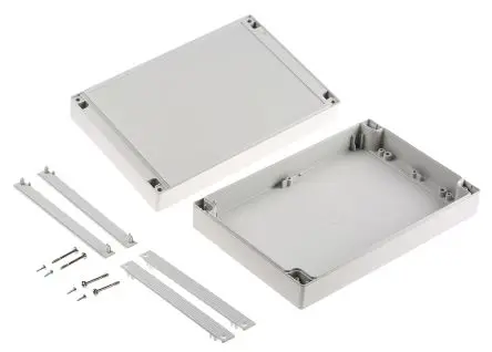 Produktfoto 1 von OKW Robust-Box; Gehäuse; ABS; Grau IP66 Breite 160 mm Höhe 60 mm Länge 240 mm
