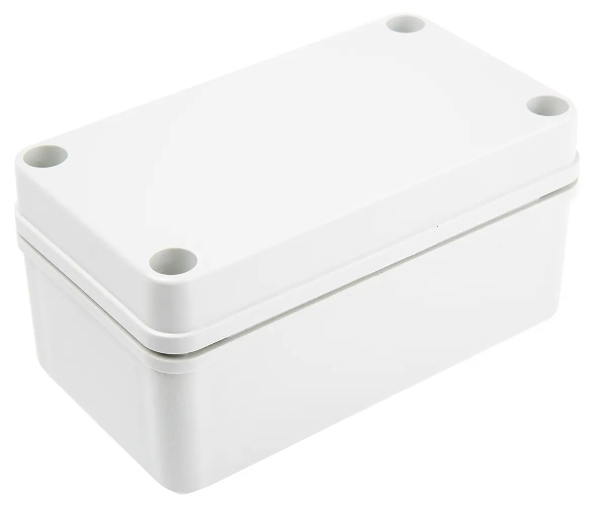 Produktfoto 1 von Fibox Piccolo; Gehäuse; Polycarbonat; Grau; IK08 IP66, IP40 Breite 80 mm Höhe 65 mm Länge 140 mm