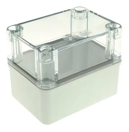Produktfoto 1 von Fibox Piccolo; Gehäuse; Polycarbonat; Grau; IK08 IP66, IP67 Breite 80 mm Höhe 85 mm Länge 110 mm