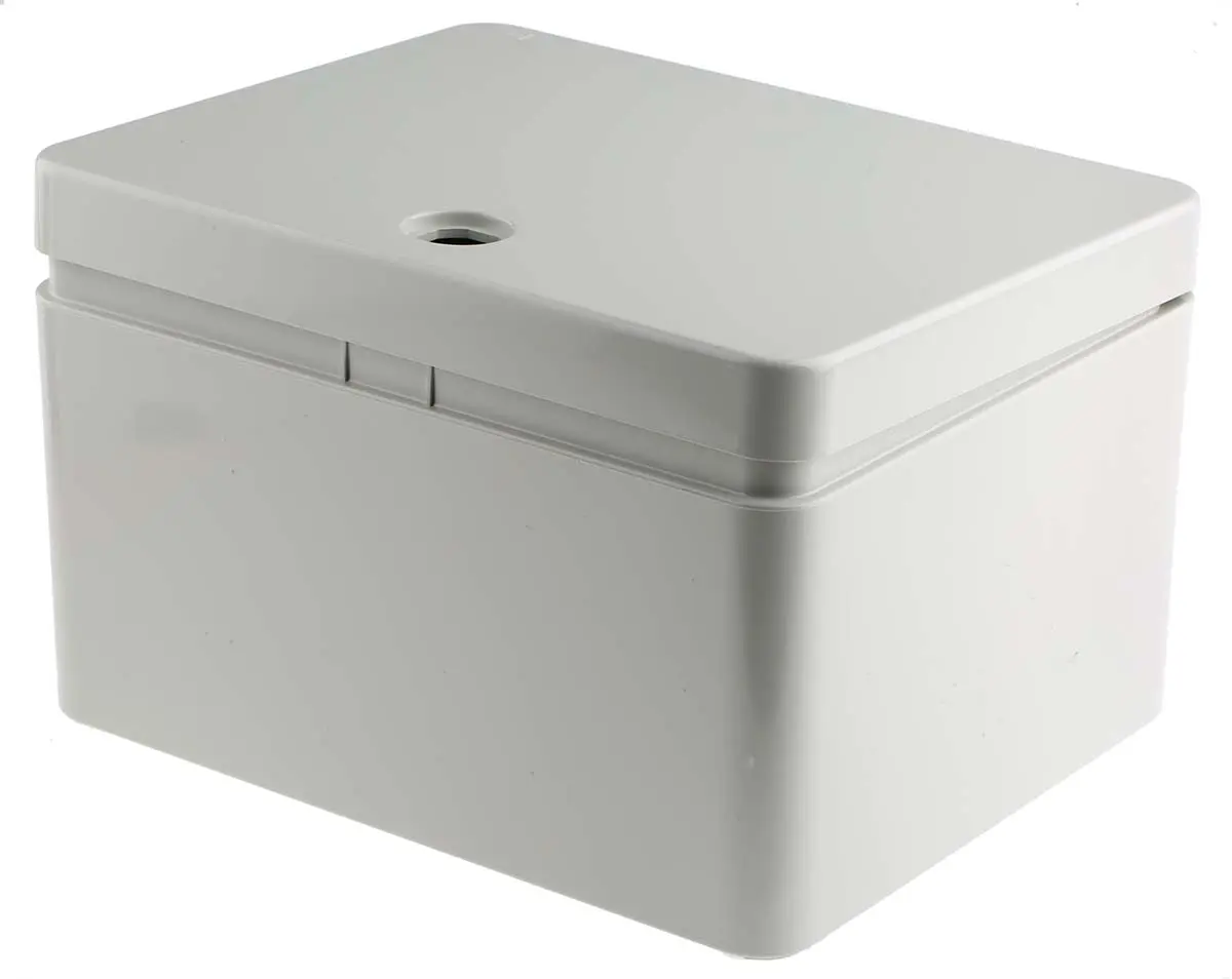 Produktfoto 1 von Rose Mini Polyglass ABS Wandanschlusskasten Grau IP65, HxBxT 250 mm, 200 mm x 150 mm