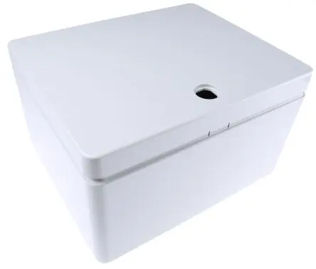 Produktfoto 1 von Rose Mini Polyglass ABS Wandanschlusskasten Grau IP65, HxBxT 300 mm, 250 mm x 170 mm