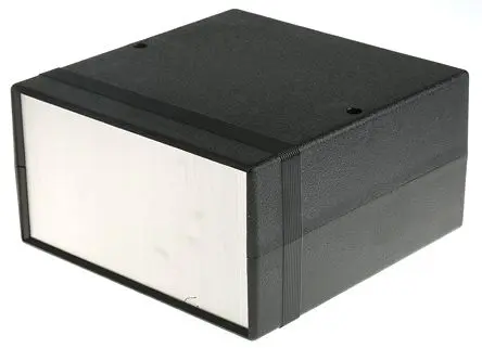 Produktfoto 1 von Hammond, Schalengehäuse, Schwarz, Schwer entflammbares ABS, IP54 85.2 mm, 158.7 mm, 160.4 mm, 1598