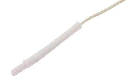 Produktfoto 1 von RS PRO Pt100 Widerstandsthermometer Glasfaser Ø 2.8 mm 2 x 15 mm Class B, -50 °C → 350 °C, 500 mm Leitung