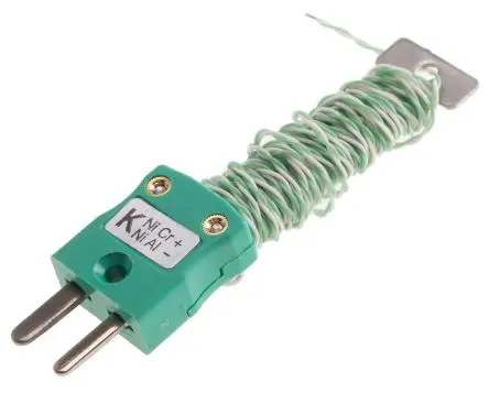 Produktfoto 1 von RS PRO Perfluoralkoxyalkan Thermoelement mit offener Messstelle Typ K x 2 m → 220 °C