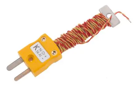 Produktfoto 1 von RS PRO Perfluoralkoxyalkan Thermoelement mit offener Messstelle Typ K x 1 m → 220 °C