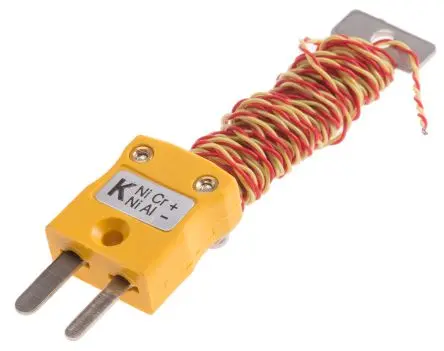 Produktfoto 1 von RS PRO Perfluoralkoxyalkan Thermoelement mit offener Messstelle Typ K x 2 m → 220 °C
