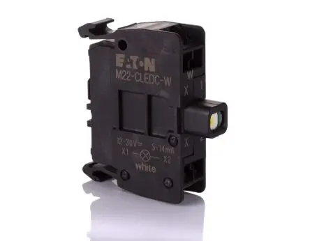 Produktfoto 1 von Eaton RMQ Titan M22 Lichtblock Anzeigenblock LED Weiß beleuchtet 12 V, 30V ac/dc Schraube