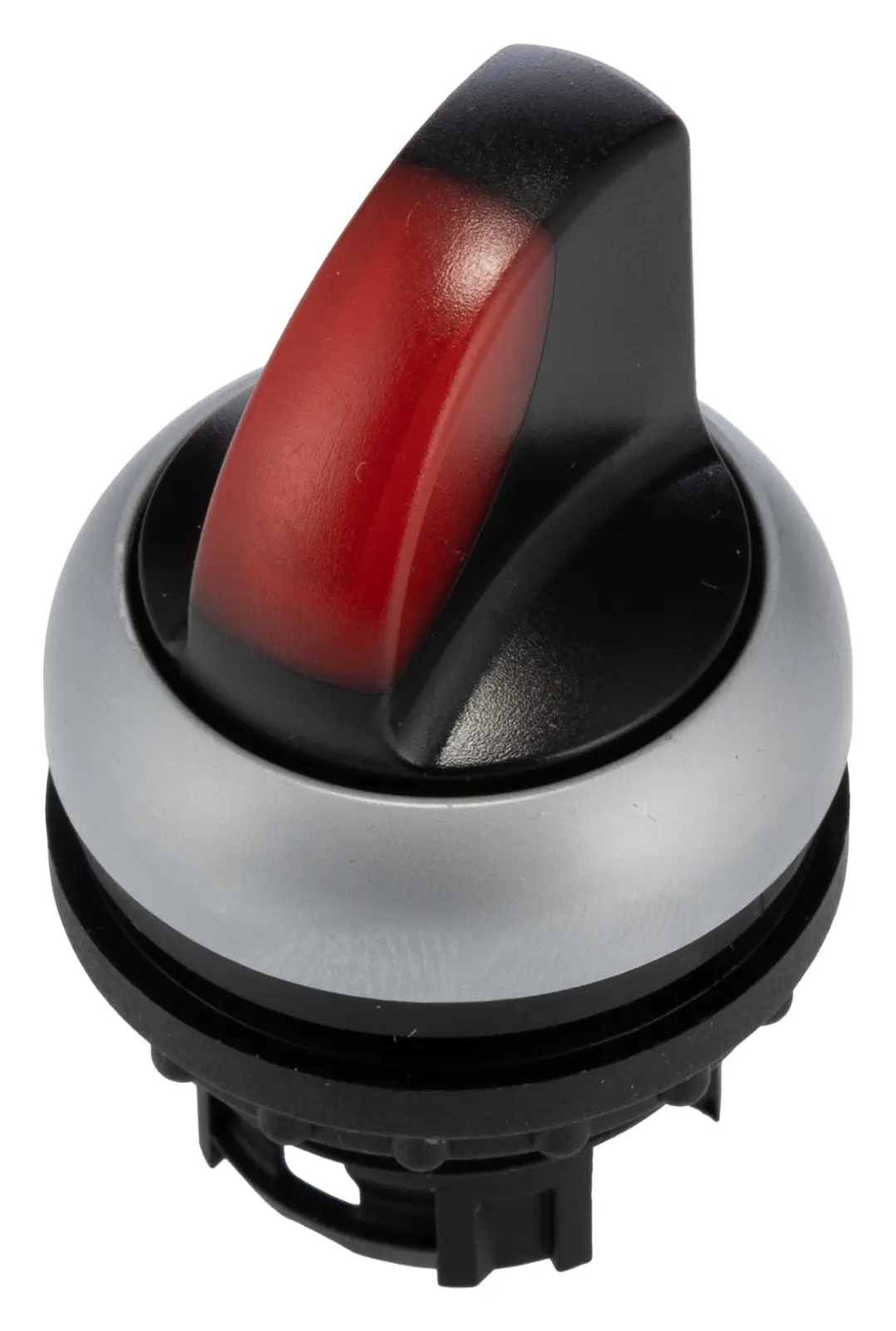 Produktfoto 1 von Eaton RMQ Titan Wählschalterkopf Beleuchtet Rot 2-Positionen 23mm Rastend