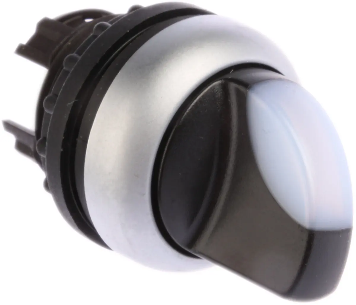 Produktfoto 1 von Eaton RMQ Titan Wählschalterkopf Beleuchtet Weiß 3-Positionen 23mm Rastend