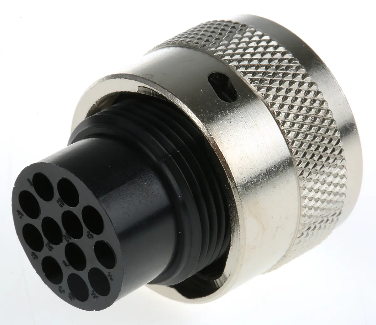 Produktfoto 1 von ITT Cannon Trident Ringlock 14 mm Standard Rundsteckverbinder Stecker 12-polig Stecker 13A Kabel IP65