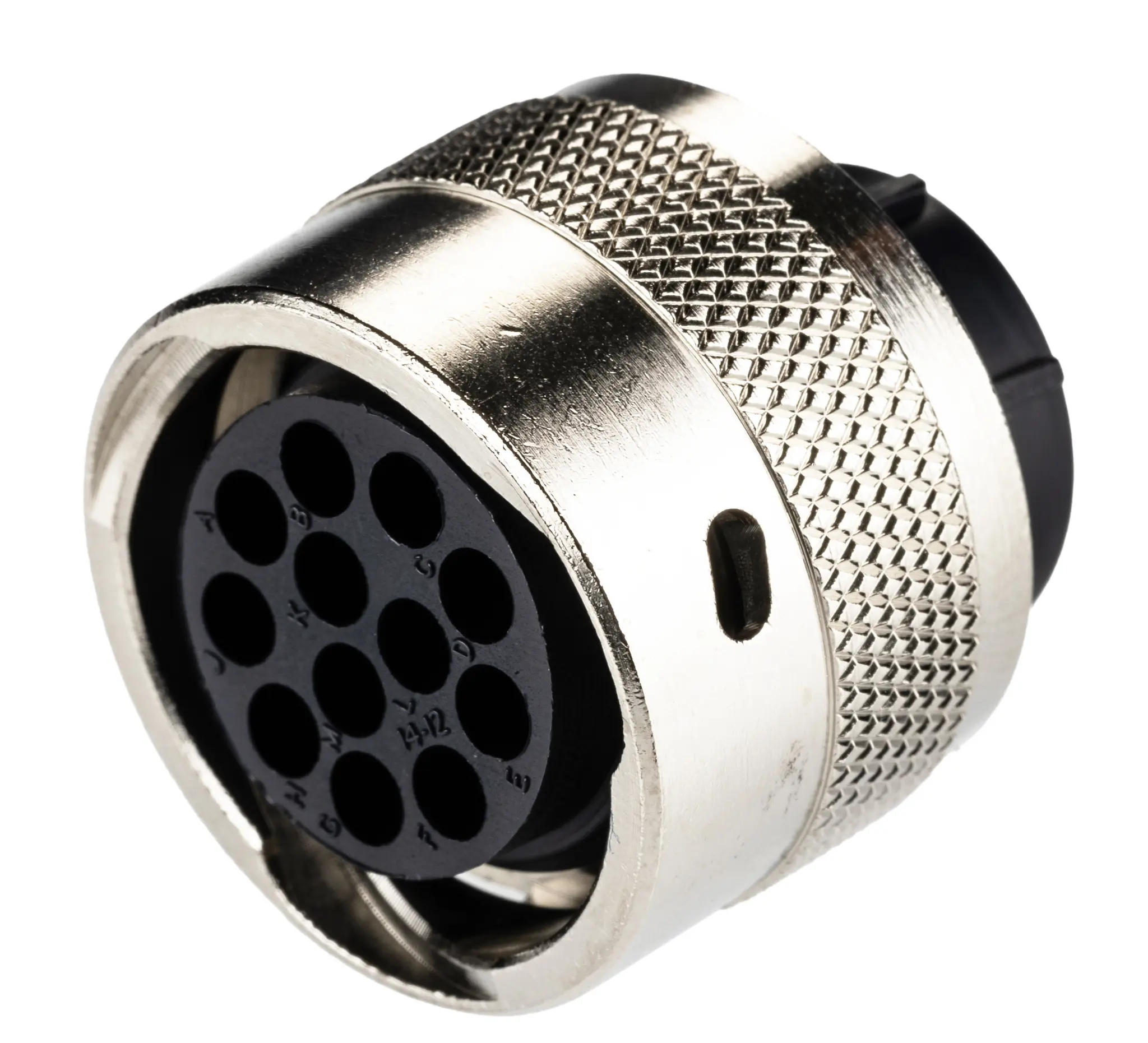 Produktfoto 1 von ITT Cannon Trident Ringlock 14 mm Standard Rundsteckverbinder Stecker 12-polig Buchse 13A Kabel IP65