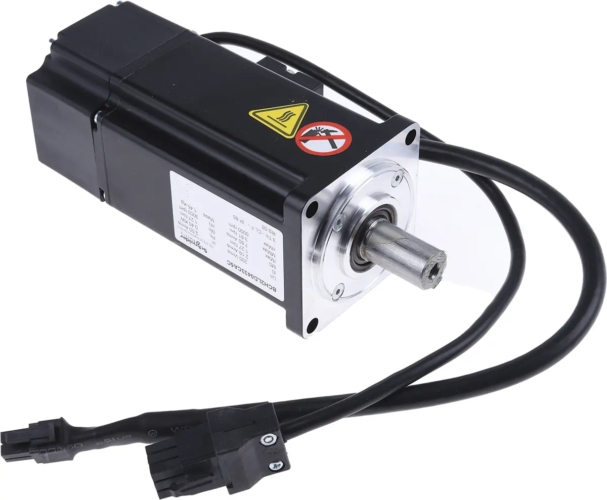 Produktfoto 1 von Schneider Electric BCH2 Servomotor, 3.81 Nm, 220 V dc, 5000 rpm, 400 W, 1.27 Nm, 14 mm, B. 60 mm, T. 73.5 mm, L. 159 mm,