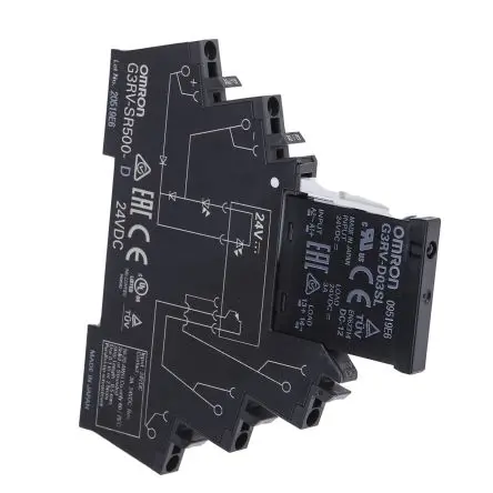 Produktfoto 1 von Omron G3RV-SR Halbleiter-Interfacerelais 18V dc, 30 V dc DIN-Hutschiene Einsteckbar