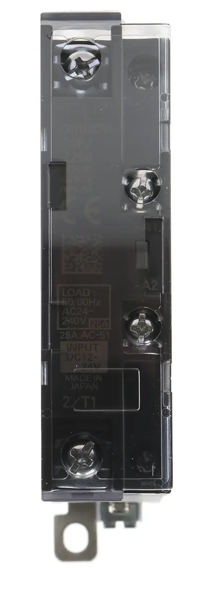 Produktfoto 1 von Omron G3PJ DIN-Schienen Halbleiterrelais mit Nulldurchgang, 1-polig 264 V ac / 25 A