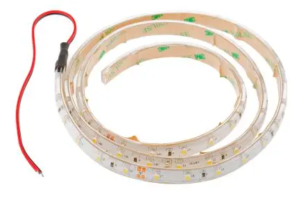 Produktfoto 1 von RS PRO LS LED-Streifen 4500k, Weiß, 1 m x 10 mm 24V 60LEDs/M, 450 lm/m IP65 4.8 W/M