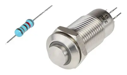 Produktfoto 1 von RS PRO Druckschalter Grün Beleuchtet Rastend Panel Ø 12 mm, SPST / 1A 36 V dc, IP40