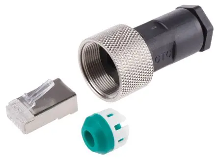 Produktfoto 1 von RS PRO GT225360 Stecker RJ45-Steckverbinder, 1-Port Abgeschirmt Kabel Gerade
