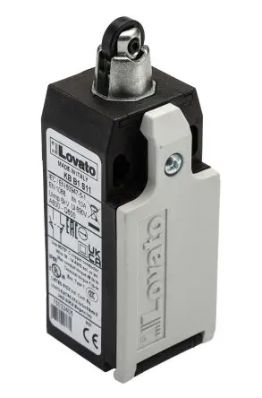 Produktfoto 1 von Lovato Endschalter, Rollenstößel, IP20, IP65, Thermoplast 690V ac 10A
