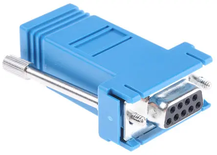 Produktfoto 1 von MH Connectors Sub-D Adapter 9-Wege D-Sub Stecker Buchse RJ45 Buchse Buchse