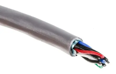 Produktfoto 1 von Alpha Wire Alpha Essentials Communication & Control Datenkabel, 4-paarig 30 m Ø 6.17 mm Polyvinylchlorid isoliert Grau