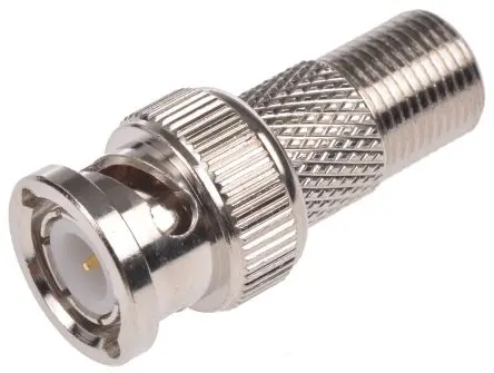 Produktfoto 1 von Telegärtner HF Adapter, 50 Ω, Gerade, 4Hz Stecker Buchse, Koaxial Nennspannung