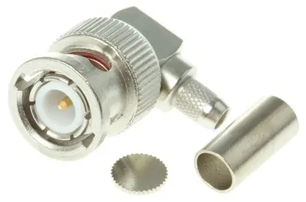 Produktfoto 1 von Telegärtner BNC Stecker Koaxialsteckverbinder BNC-Steckverbinder, Kabel, für RG58C/U-Kabel, 50 Ω Crimpbefestigung,