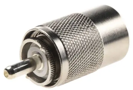 Produktfoto 1 von Telegärtner UHF Stecker Koaxialsteckverbinder UHF-Steckverbinder, Kabel, für RG213/U-Kabel, 50 Ω, Standard, Gerade