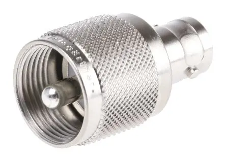 Produktfoto 1 von Telegärtner HF Adapter, 50 Ω, Gerade, 4Hz Buchse Stecker, Koaxial Nennspannung