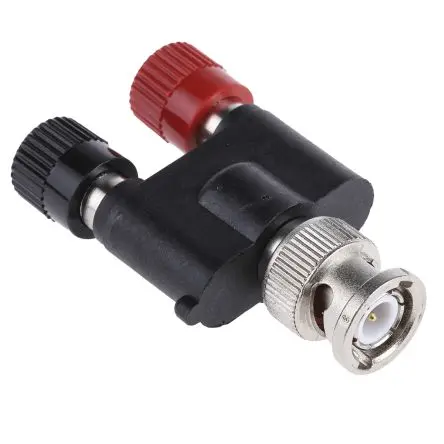 Produktfoto 1 von Telegärtner Polklemme Rot, Schwarz Stecker Messing Gold